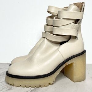 Free People Jesse Frost Strappy Heeled Boot 8.5